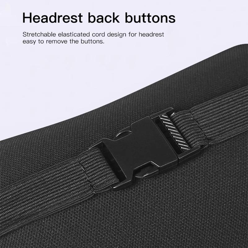 Car Neck Pillow Protective Lumbar Support Leather Headrest For Jeep Grand Cherokee Wrangler Gladiator Compass Renegade Wagoneer