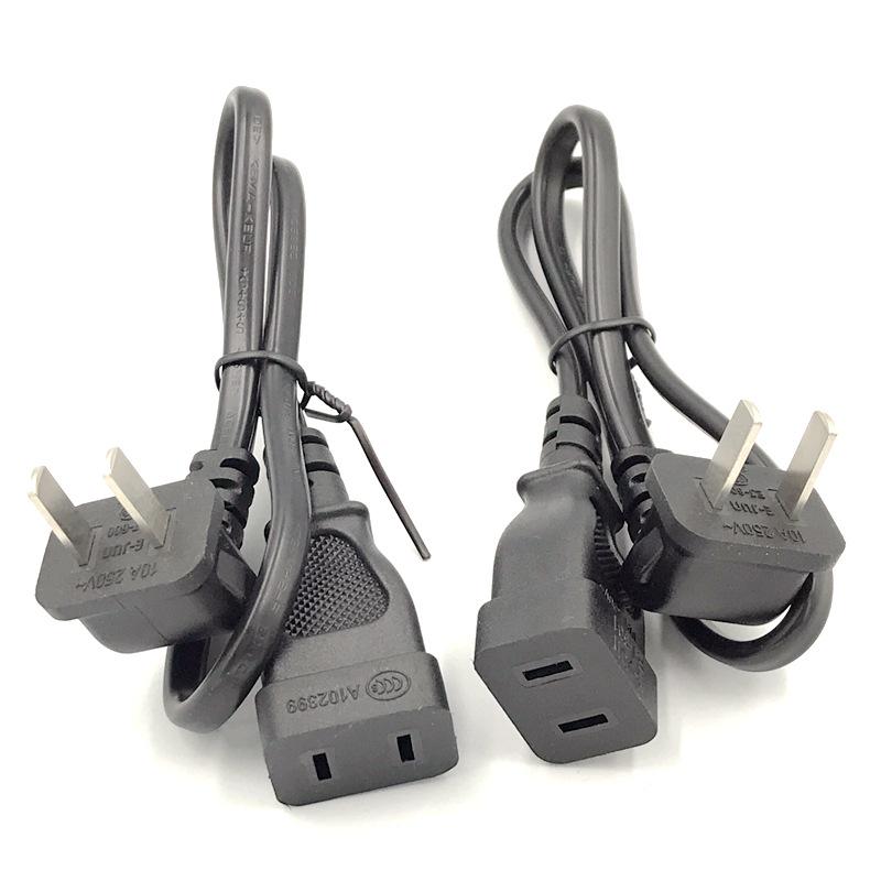 CCC 3-Pin Verlängerungskabel, 1,5-2,5 mm², 10A-16A, Stecker-Buchse, Chinesischer Standard.