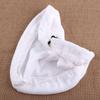 4pcs White Replacement Mop Pads Triangular Shape Microfiber Cleaning Pads  Steam Cleaning