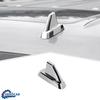 Chrome Top Antenna Decor Cover Trim Guard For Chevrolet Silverado Tahoe Suburban