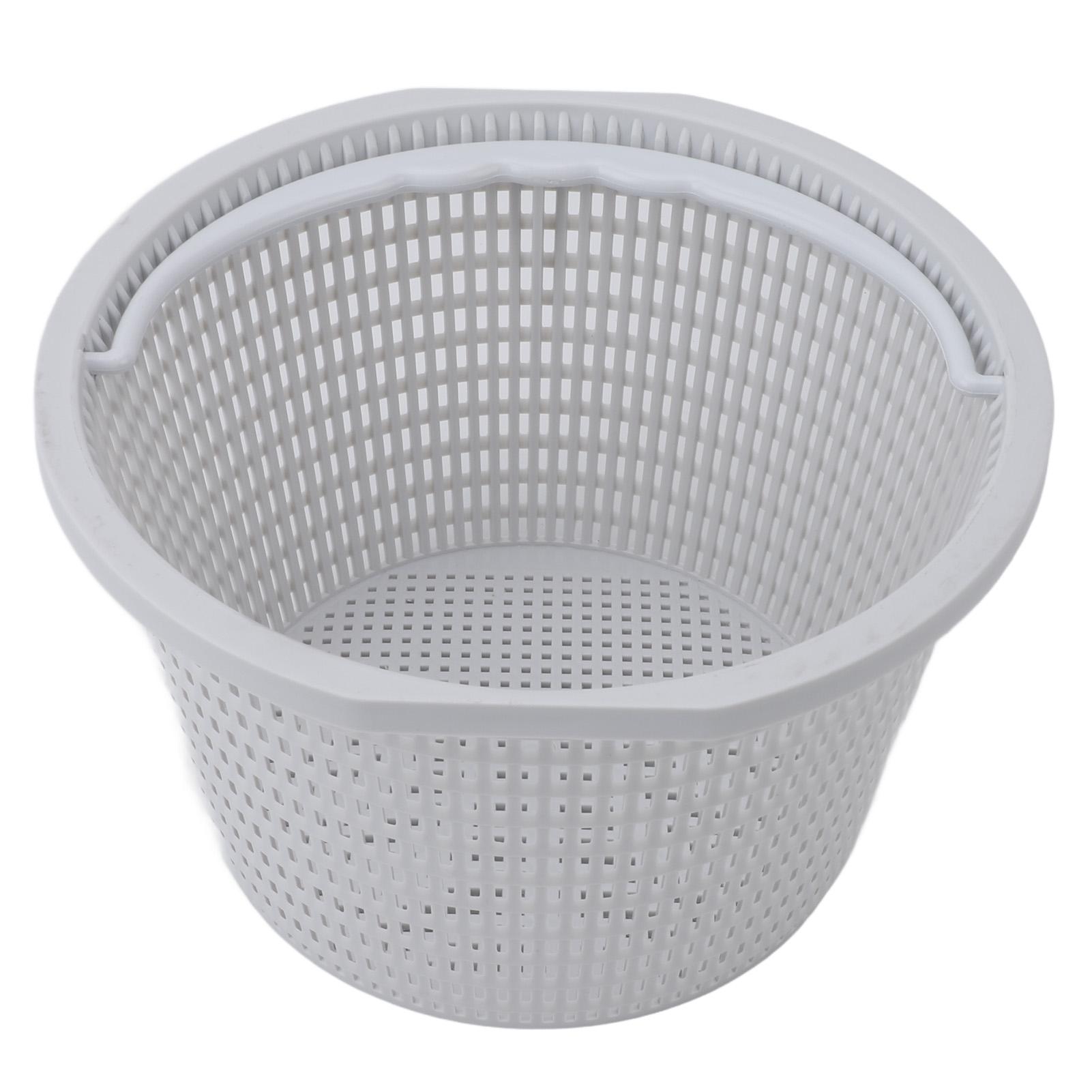 

Pool Filter Basket 2 Inch 05280R0200 Universal Skimmer Basket Large Size Filter Basket Replacement with Handle for