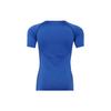 Nike Logo Print Training Breathable Short Sleeve Fitness Shirt Men tops Dark-Blue DD1993-480