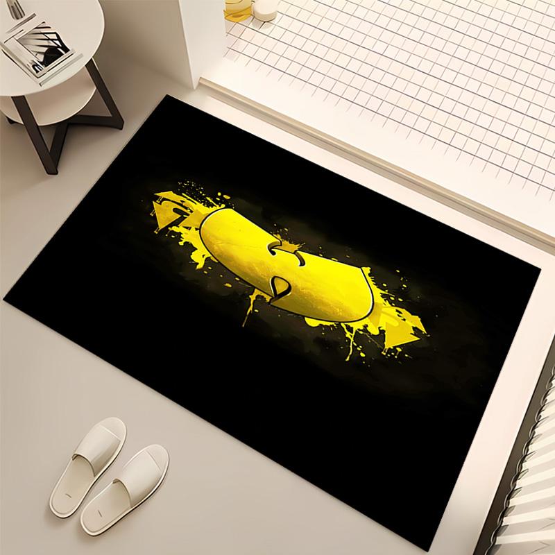 Wu-T-TANG Clans Print Area Rug - Soft,Washable Non-Slip Indoor Mat,Living Room,Home Office Decorative Rug