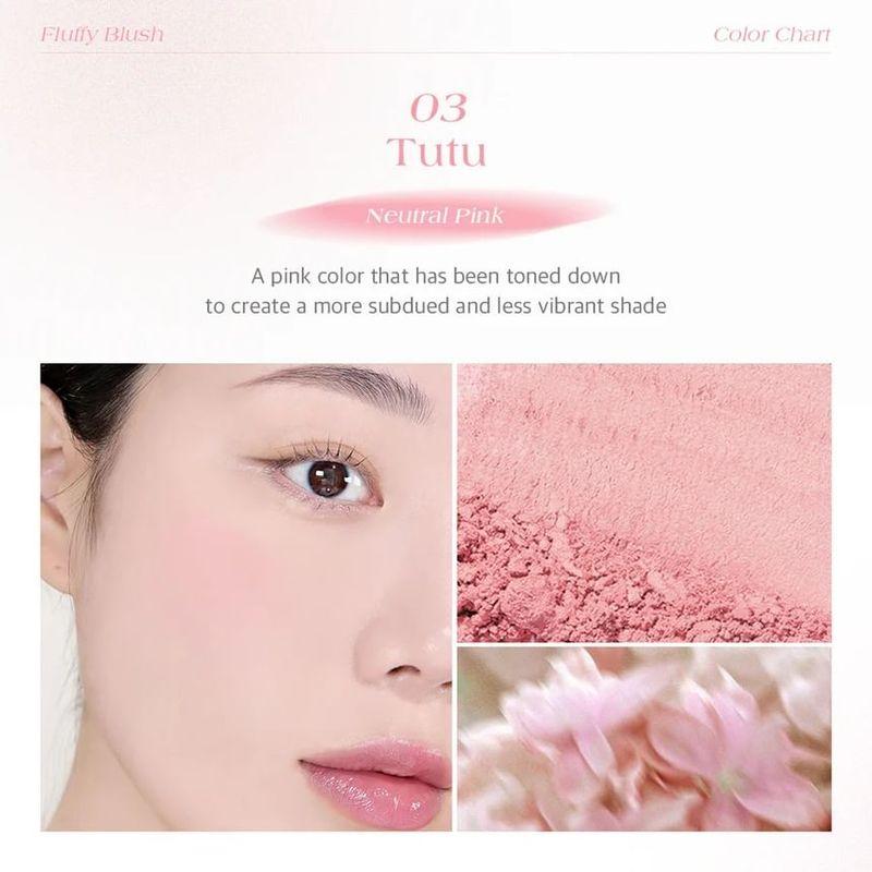 Dear.A - Fluffy Blush - 5 Colors