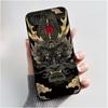 Phone Case For Itel S15/S15 Pro Candy Color Jelly Soft Shockproof Black Cover Trendy Style Painted Pattern Casing