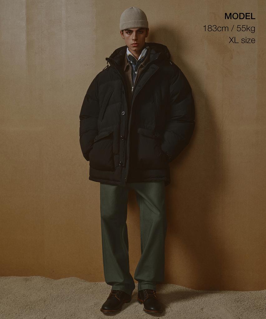 Musinsa Standard Mountain Padded Parka [Black]