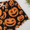 Women's Christmas Sleeveless Pumpkin Print Camisole Pajama Set