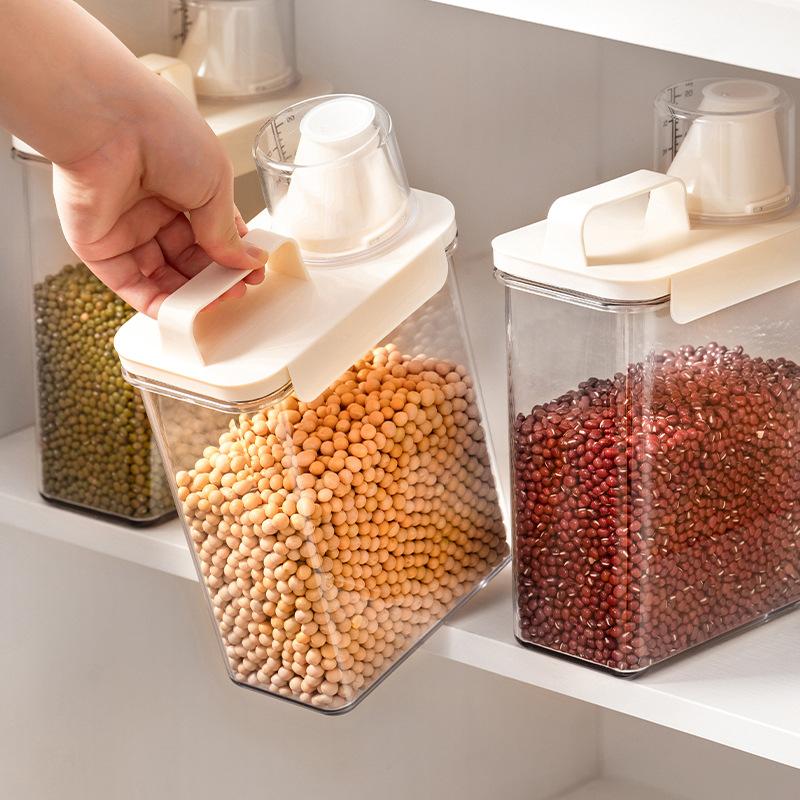 Food-grade Sealed Cans, Household Kitchen Sealed Storage Cans, Tea, Grains and Cereals Storage Boxes, Storage Cans, Storage Cans