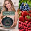 Automatic Swirl Fruit Washing Drain Bowl Quick Drain Plastic Fruit Washing Machine Large Capacity Berry Strainer Basket