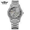 Winner Factory Gold Wrist Watch Custom Casual Montre Homme  Saat Men Luxury Skeleton Automatic Men's Mechanical Watch