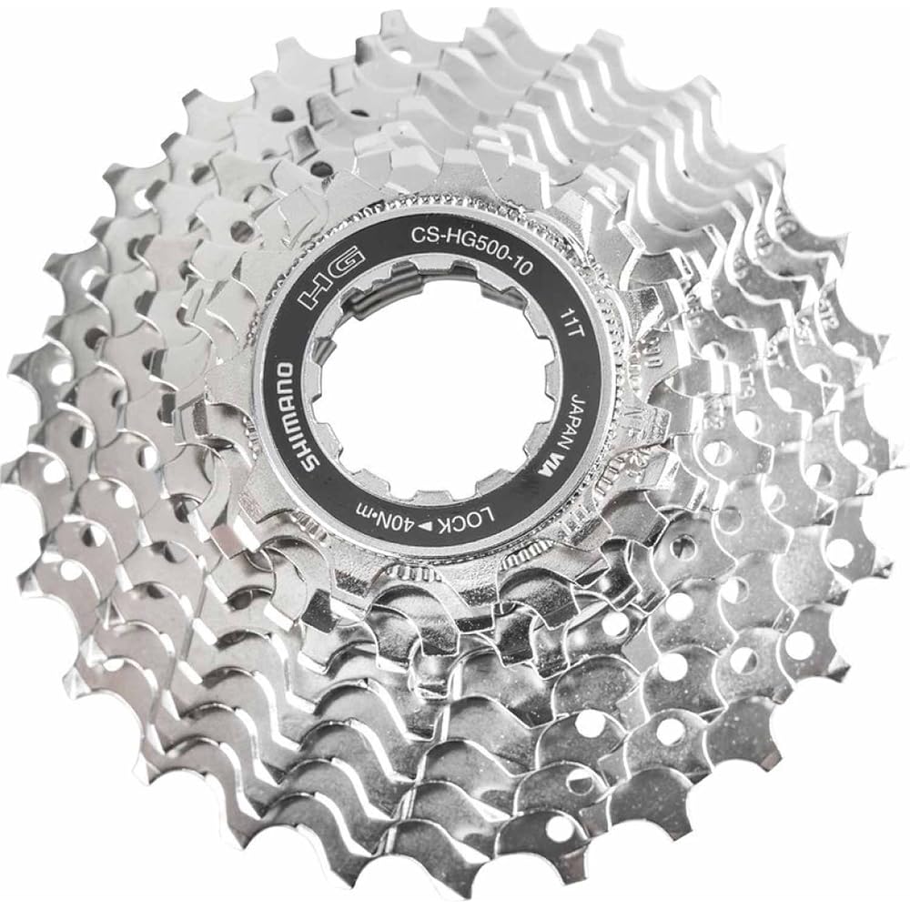 Shimano CS-HG500 10-Speed 11-25T Cassette Gear 1234579135