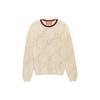GUCCI Sweaters Men's Ecru Crew Neck Moderate Other 740501-XKC4L-9275