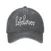 Lifelover Band Baseball Caps Accessories For Unisex Women Retro Distressed Washed Hats Snapback Hat Adjustable