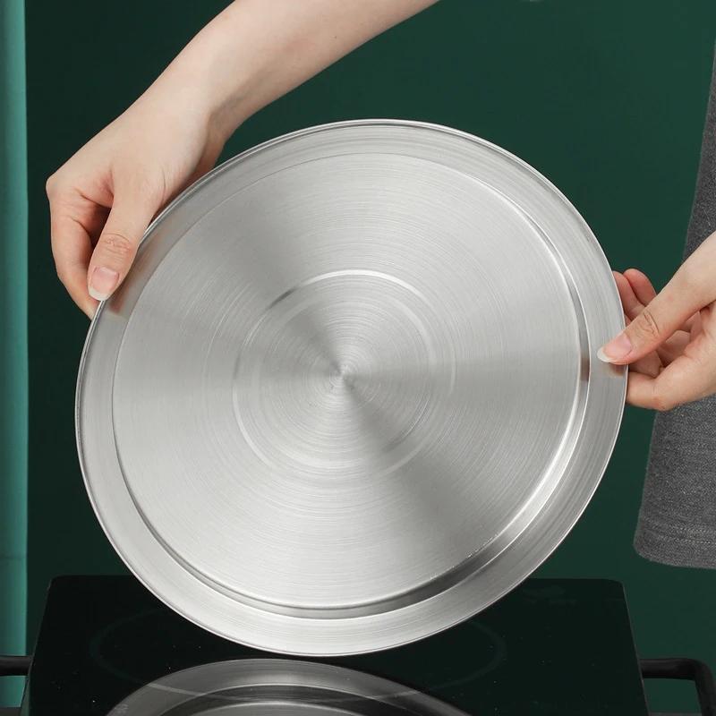 Tapa para utensilios de cocina de 20/22/24 cm, tapa para olla, tapa para wok, tapa para sartén, tapa para sartén plana, tapa de acero inoxidable para cuencos y palanganas.
