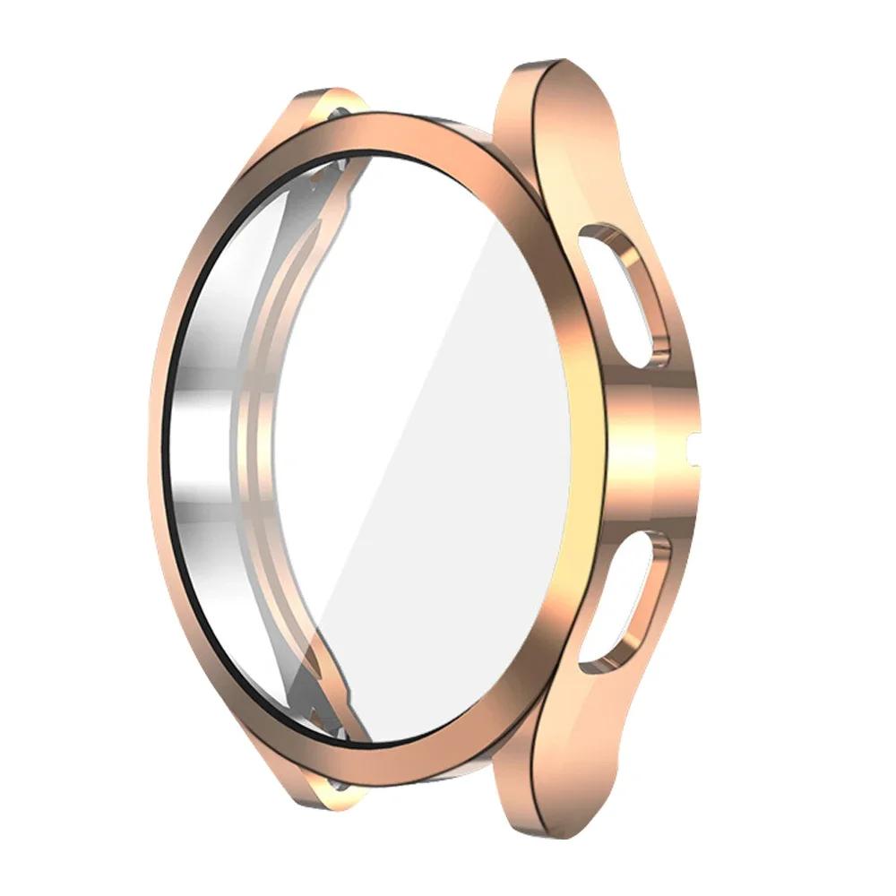 For Samsung Galaxy Watch 7 6 5 4 40mm 44mm 5pro 45mm Band+case TPU Bumper 6classic 47mm 43 Stainless Steel Strap Protector Case