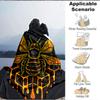 1pc Bee Honeycomb Blanket, Lightweight Flannel Throw Blanket for Sofa, Bed, Travel, Camping, Living Room, Office, Couch114