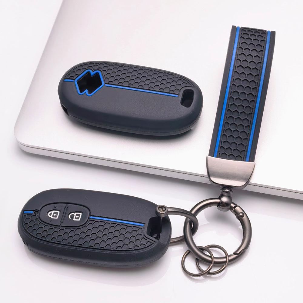 Key Fob Cover for Suzuki Swift Jimny SX4 Baleno XL6 Ertiga Dzire Ignis with Keychain Protective Accessory Key Fob Protection Replacement