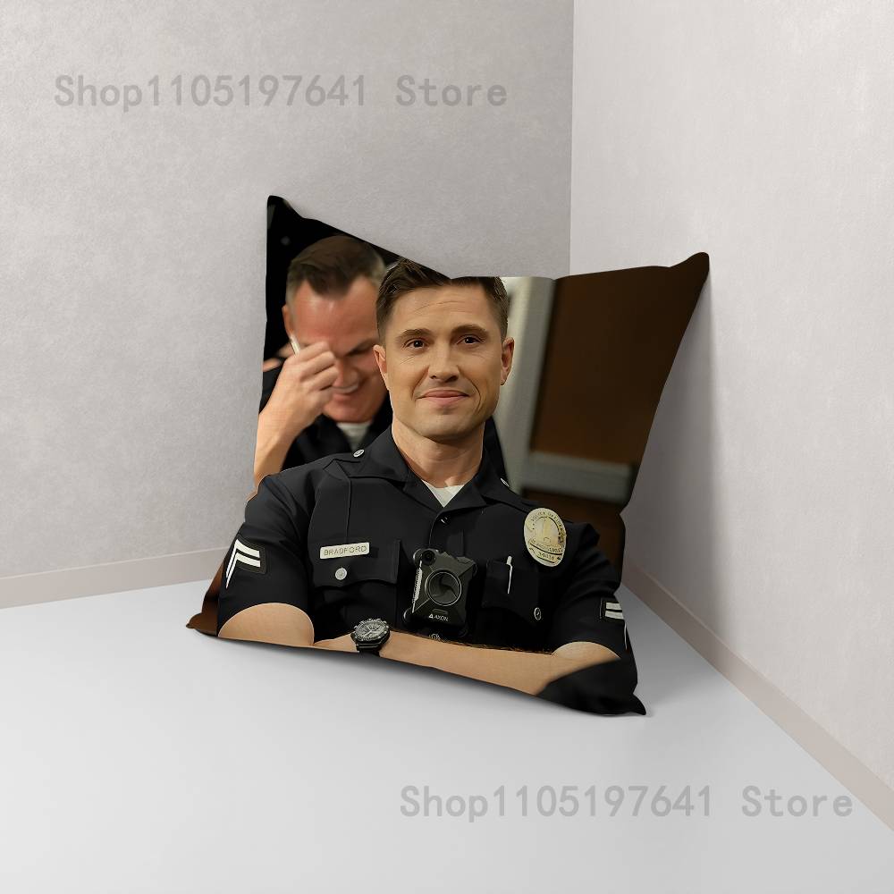 Tim B-Bradford Rookied Pillow Case For Sofa Decor Car Office Room Printing Cushion Cover Decorations and Protector