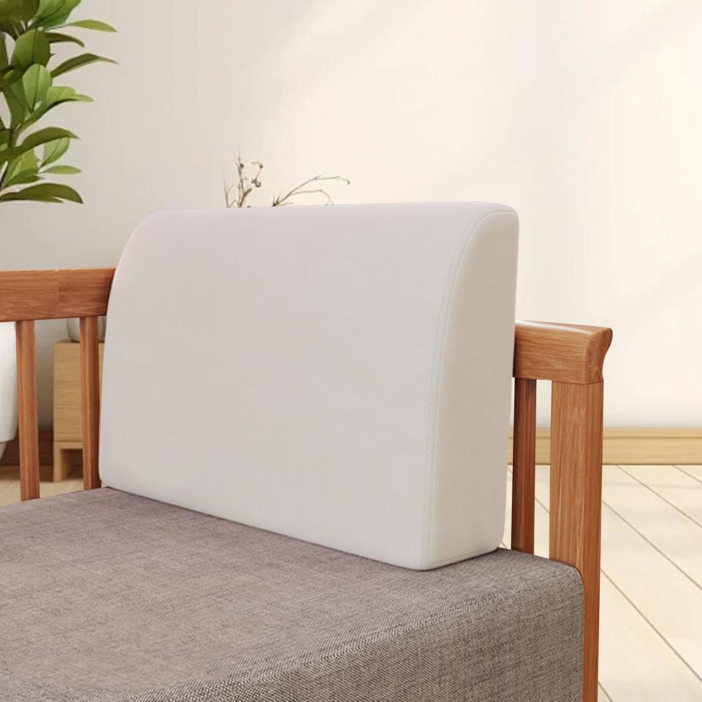 Waist Support Pillow Couch Decorative Back Support Comfortable Backrest Pillow with Zipper Sofa Office Accessory Back Pillow