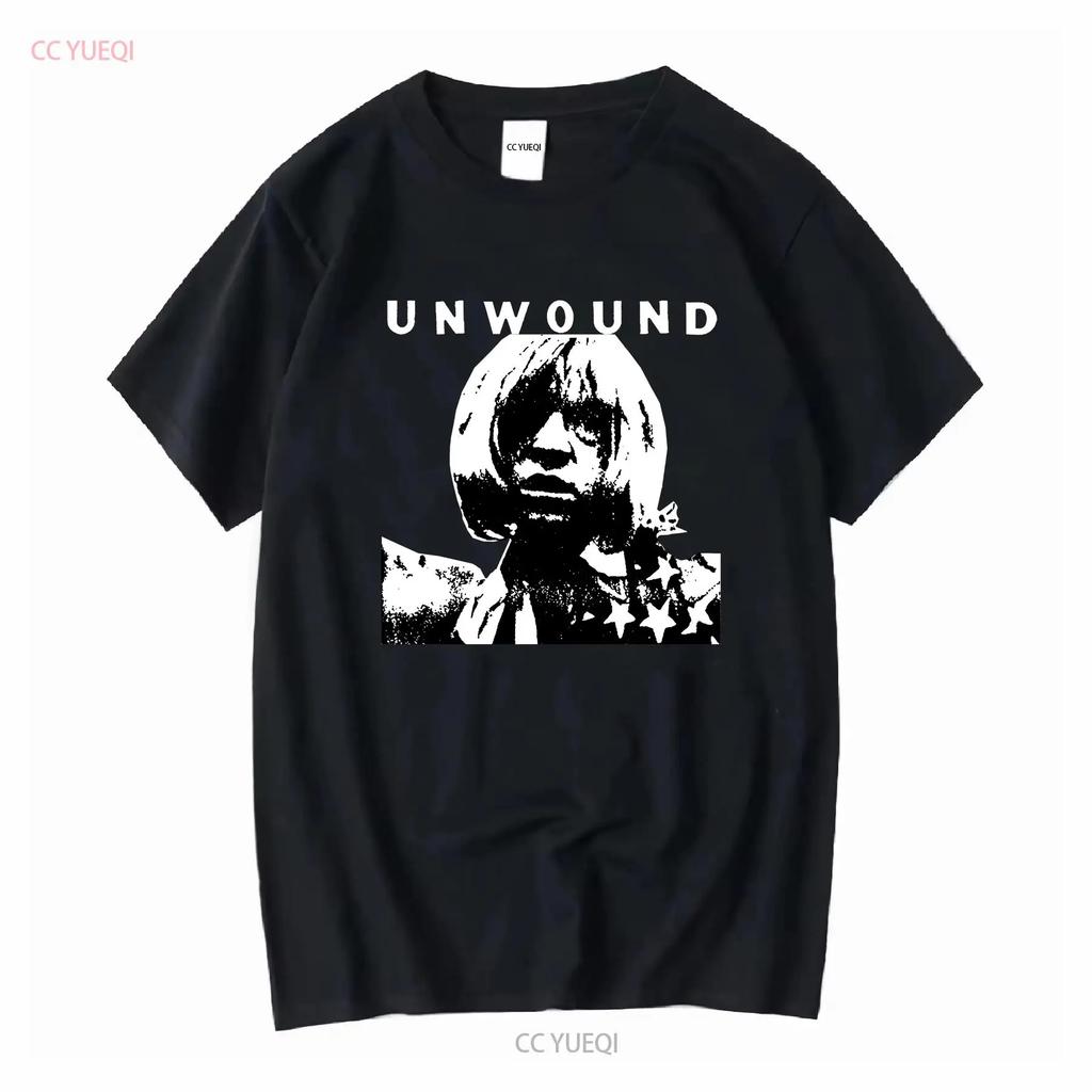 Unwound Band T Shirt Tour 2023 Concert Outfit Merch Sticker Setlist Reunion Jersey Long or Short Sleeves Vintage Washed Unisex
