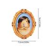 Cute Fridge Magnets Animal Print Strong Decor Locker Magnets Photo Frame Shape for Kitchen Refrigerator Classroom School Home