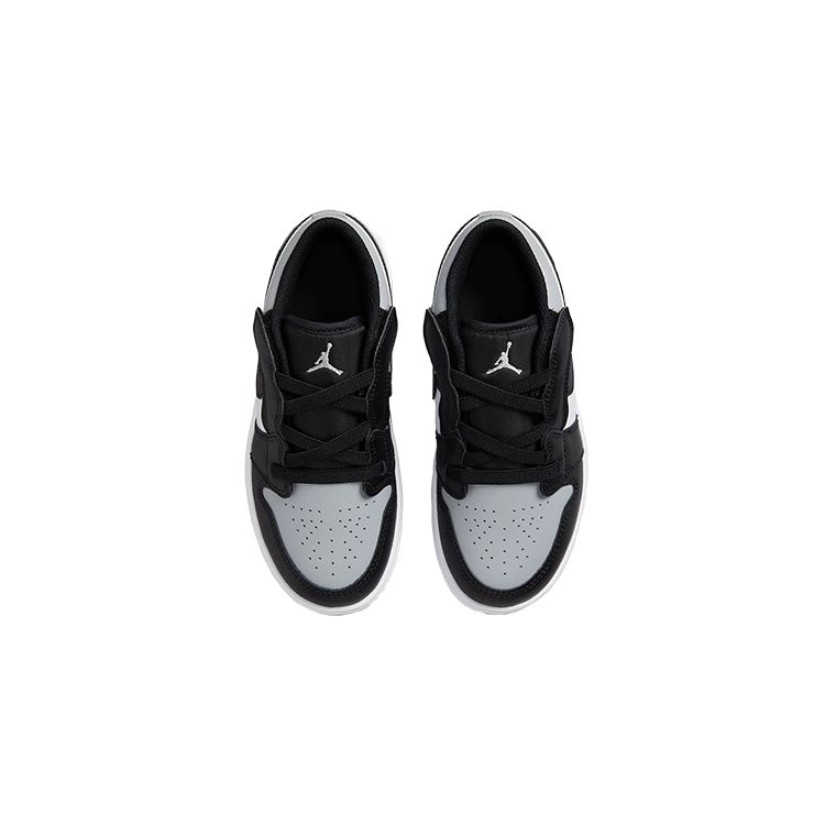 Jordan 1 Low Alt Black Grey (PS) Kids Sneakers White BQ6066-052