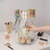 Rotatable Acrylic Multi-layer Desktop Storage Rack for Cosmetics