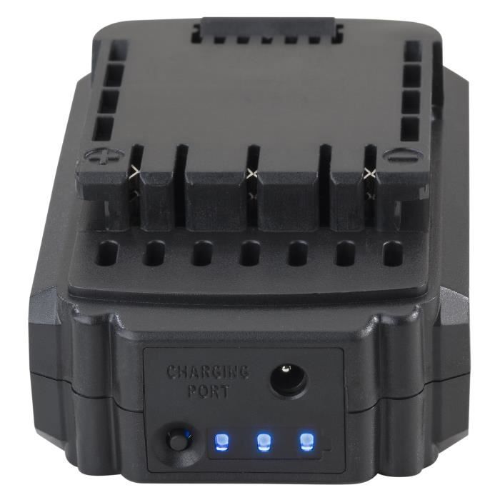 Compresseur gonfleur sans fil - ZIPPER - 18V - Batterie Lithium - Manomètre - Tuyau flexible 50 cm