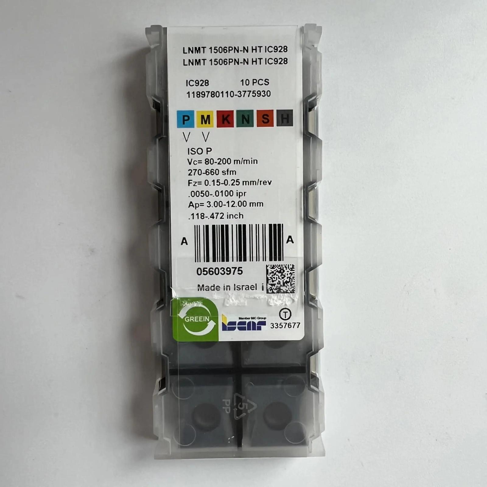 

ISCAR / LNMT1506PN-N HT IC928 /Industrial indexable Carbide Inserts 10 PCS