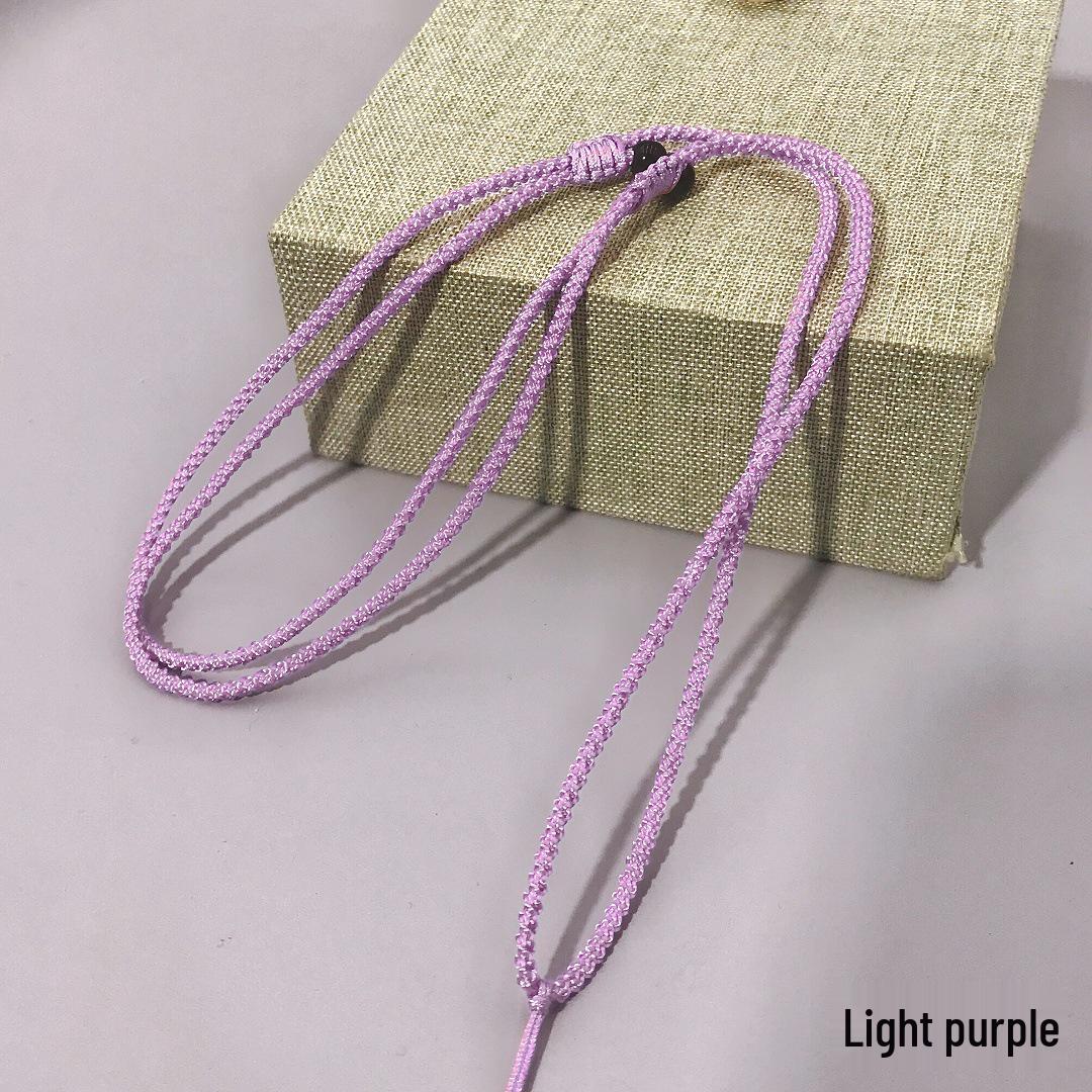 Adjustable Pineapple Knot Necklace Cord for Cinnabar, Jade & Crystal Pendants