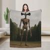 New Arrival Siren Head In Dark Forest Blanket Ultra-Soft Coral Fleece Plush  Comfortable Throw Blankets Machine Washable