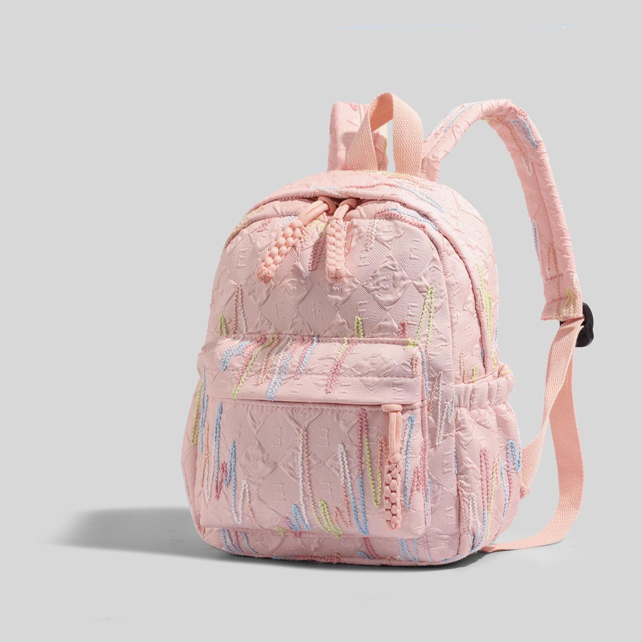 

Women s Mini Backpack with Adjustable Shoulder Straps - Zipper Closure for School, Travel and Casual Outings, Travel Backpack розовый