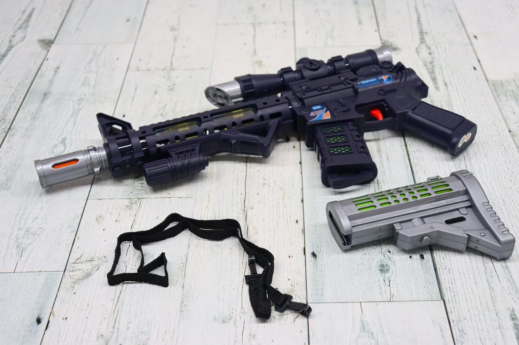 Tatsumiya Machine Gun Toy Lights up and makes sounds Toy [Sound Storm] Light-up (12 pieces) [Festival/Event/Children's Party/Stall/Fair] Children's