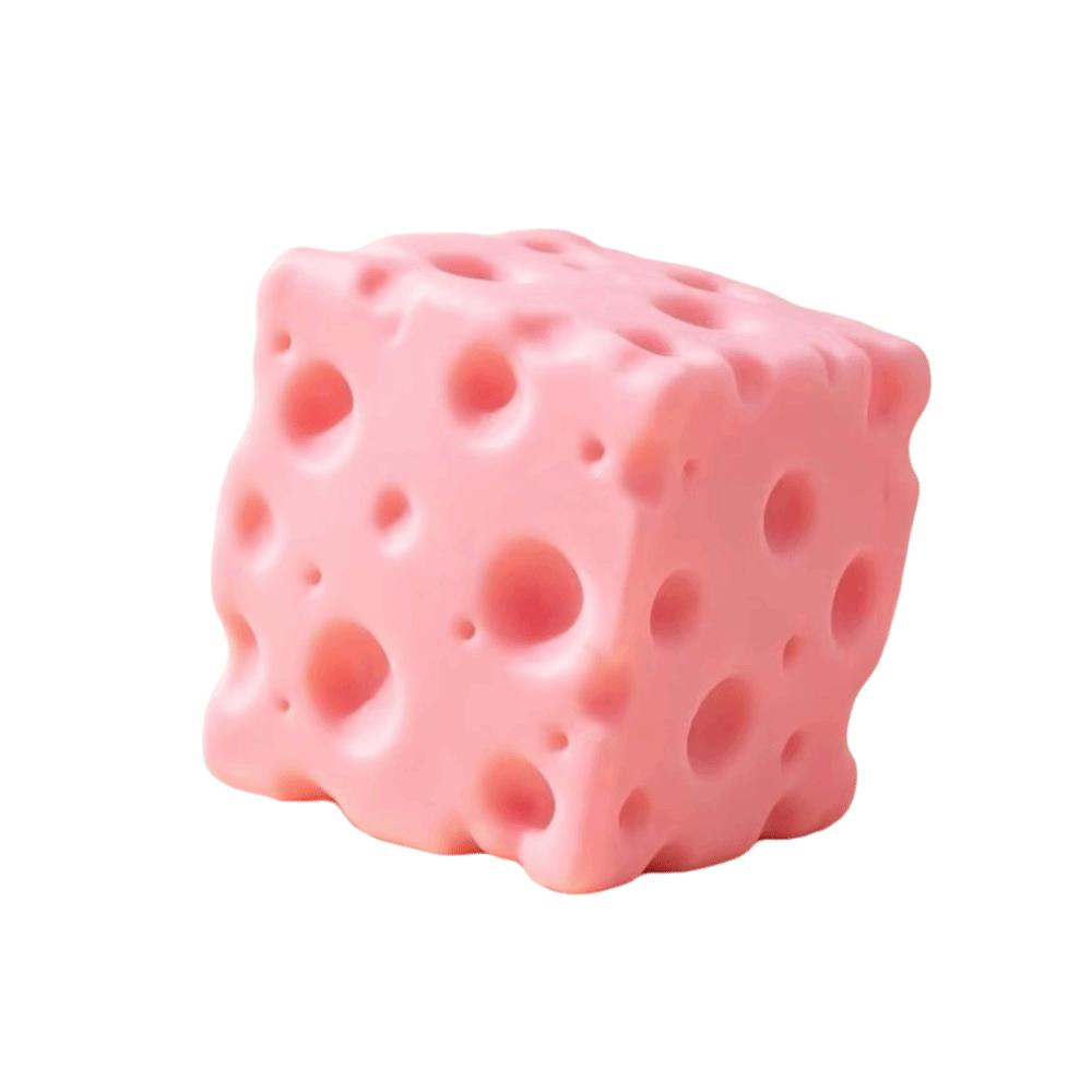 Moldable Cheese Block Squishy Toy Hand Relax Cheese Slow Rebound Toy Children's Gifts