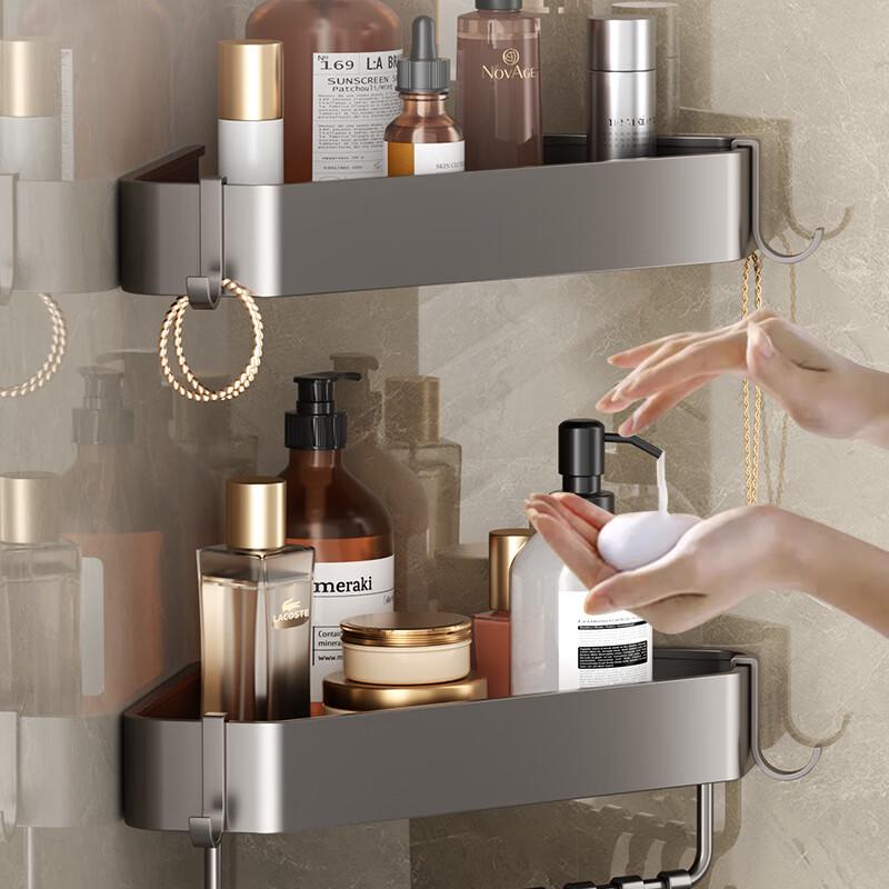 DANLE Badrumshyllhörn i rymdaluminium