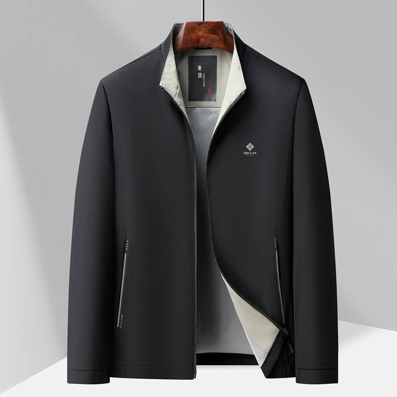 Men's Jacket High-end Casual Business Men's Spring Clothes High-end Daddy Jacket