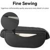 Center Console Cover For Cars, Trucks & SUVs - Ergonomic Pain Relief With Memory Foam Leather | Non-Slip Waterproof Design & 2 Organizer Pockets