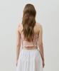 Alikim Reve Corset Smocked Top/Pink