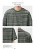 Men's Vintage Ethnic Striped Short Sleeve Loose T-Shirt