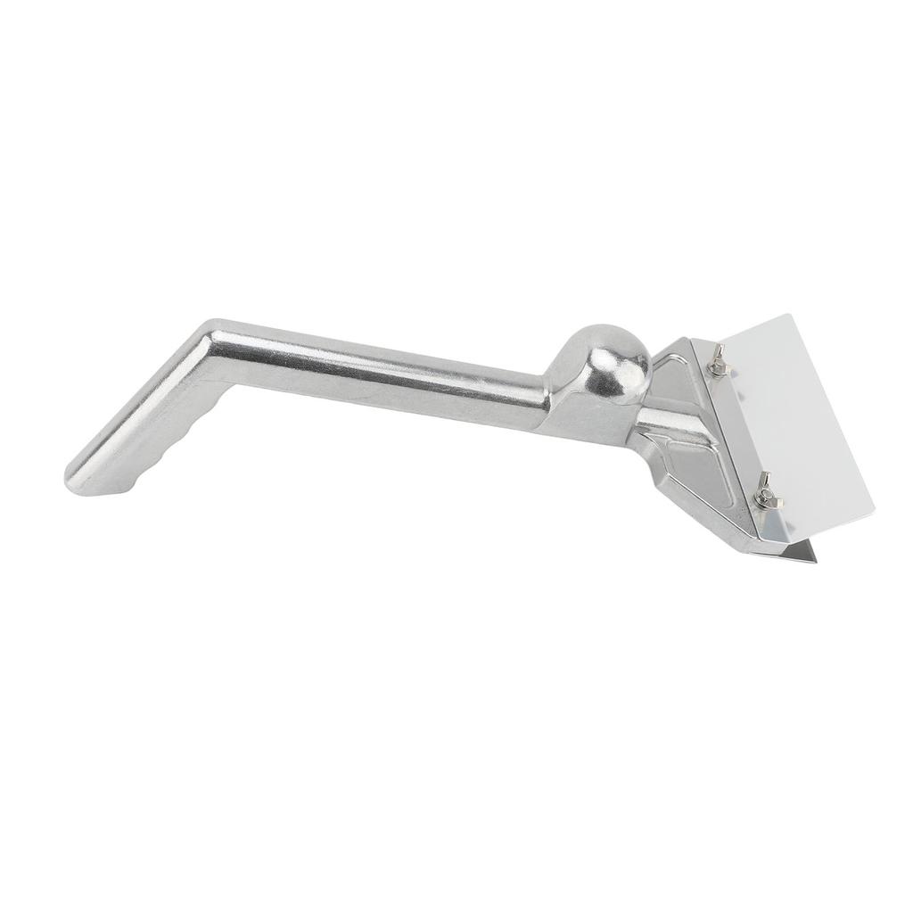 Hvy Duty Grill Scraper with 6 Inch Wide Stainless Steel Blades, Ergonomic Handle and , Idl for Grills, Food Trucks, Home Kitchens,