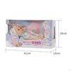 Interactive Infant Doll Pretend Play with Accessories SoftBodied Toy for Young Children,