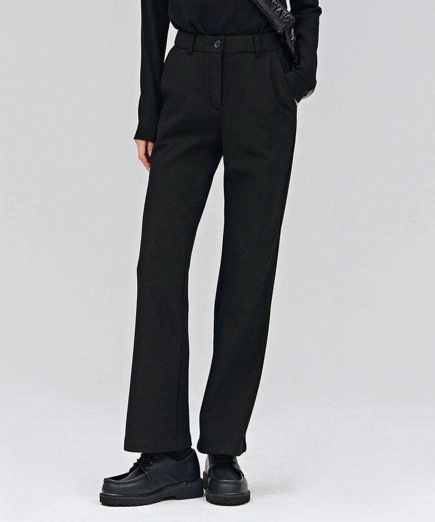 CHASECULT Women'S Bootcut Bonded Pants - Black