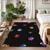 Anti‑Slip Crystal Velvet Floor Rug, Among Us Design Carpet for Indoor Living Bedroom Home Decoration