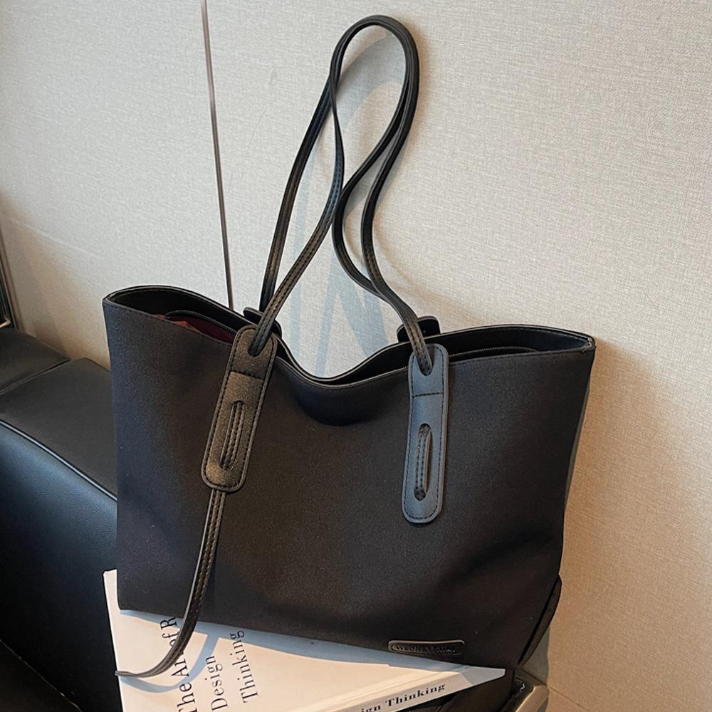 Casual Large-capacity Bag, Fashionable Single-shoulder Bag, Student Commuting Tote Bag