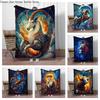 12 Constellation Blanket Flannel Children Warm Soft Blankets for Sofa Bed Cover Blanket Suitable for Birthday Souvenir Gifts
