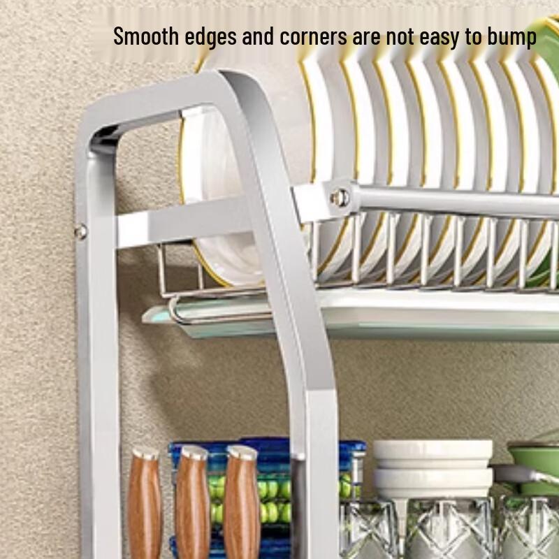 Yingbai 3-Tier Stainless Steel Dish Drying Rack