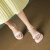 Sandals for Women Open Toe Platform Pearl Woman Shoes Daily Shoe Sales The Best Casual Sandal 2025 Luxury Low Price Designer Vip