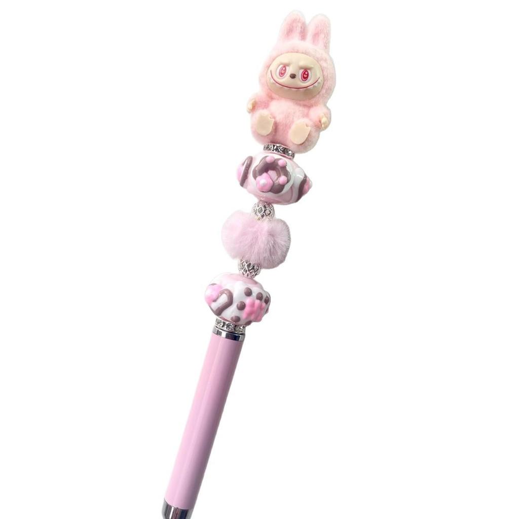 DIY Bead Pen: Cute Handmade Touchscreen Gel Pen Doll - Ideal Student Gift