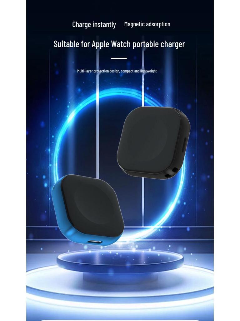 5W Magnetic Wireless Charger for Apple Watch S9/S8/S7/S3/4/SE