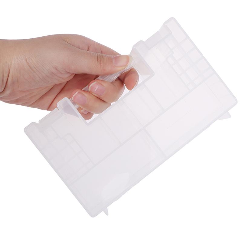 Plastic Battery Box Storage Case Holder Organizer For Aa Aaa C D 9V Batteries